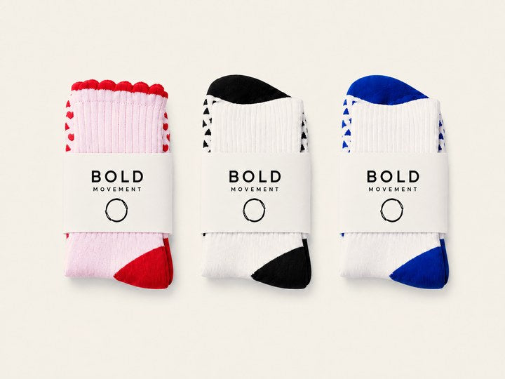 The BOLD Trio — three colorways