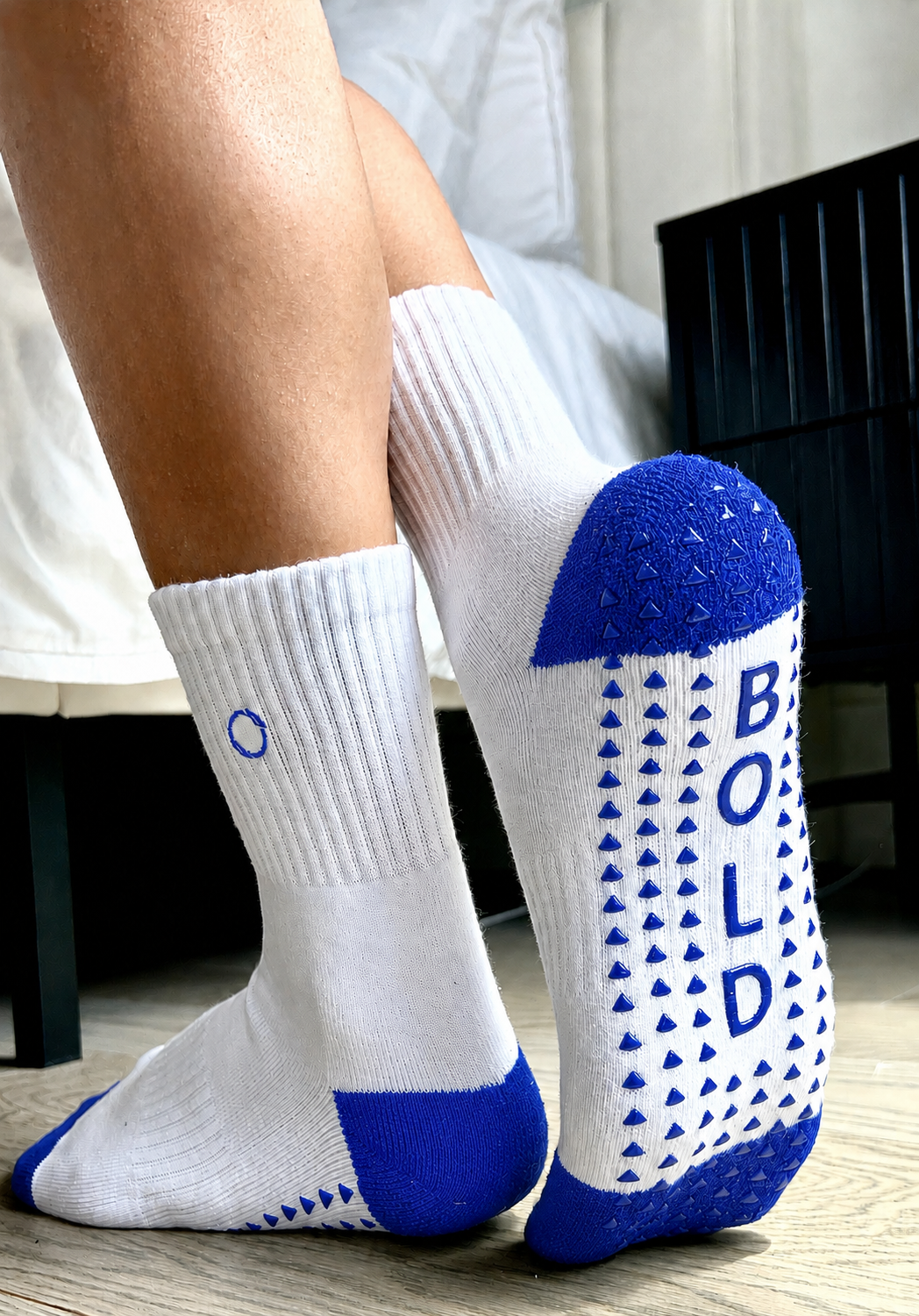 Timeless Bold Aegean — Dual Grip™ Pilates & Lagree Socks