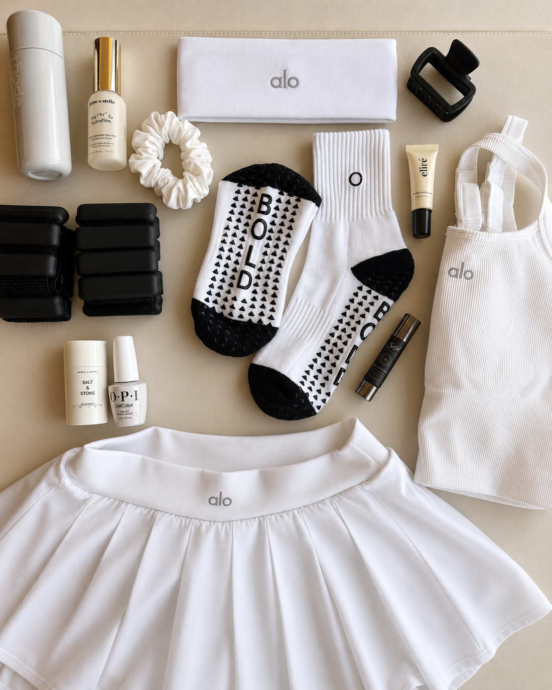 Timeless Bold Onyx — Dual Grip™ Pilates & Lagree Socks