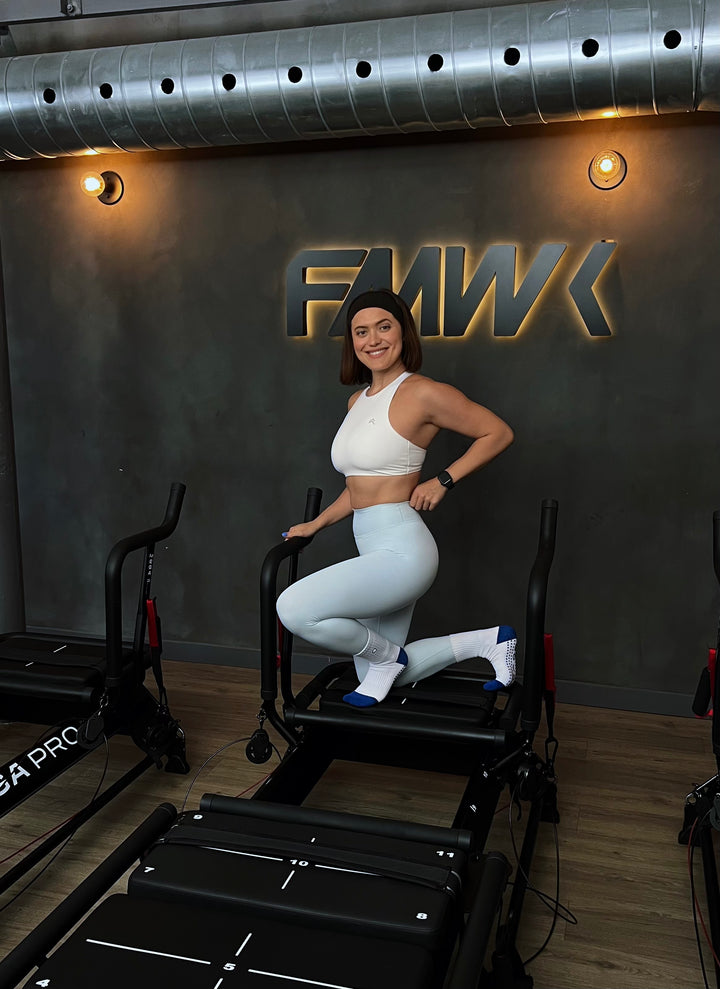 Maria, founder of BOLD Grip Socks