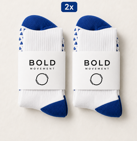 Dual Grip Pilates Socks 2 Pack