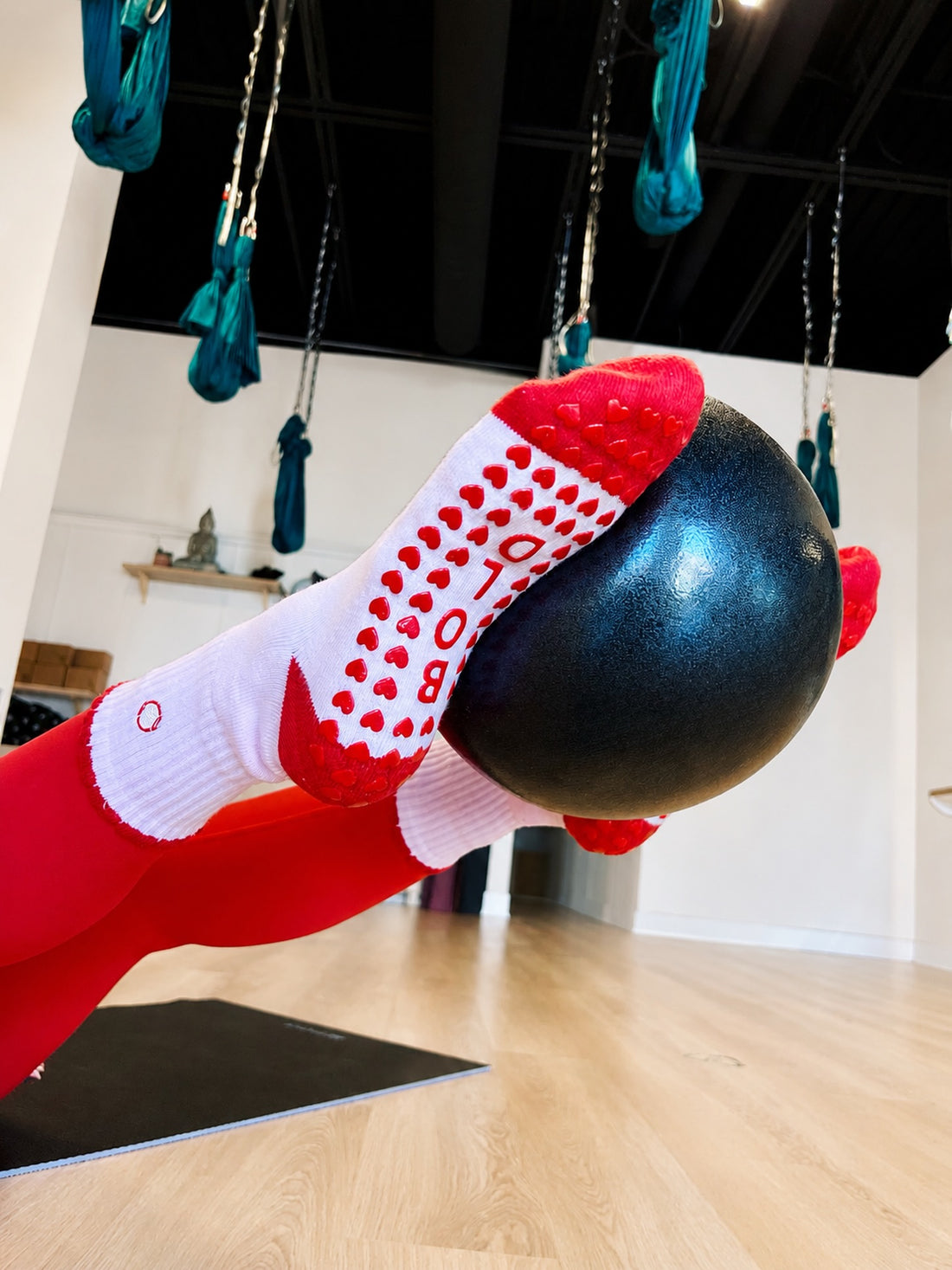 Dual Grip Pilates Socks 2 Pack